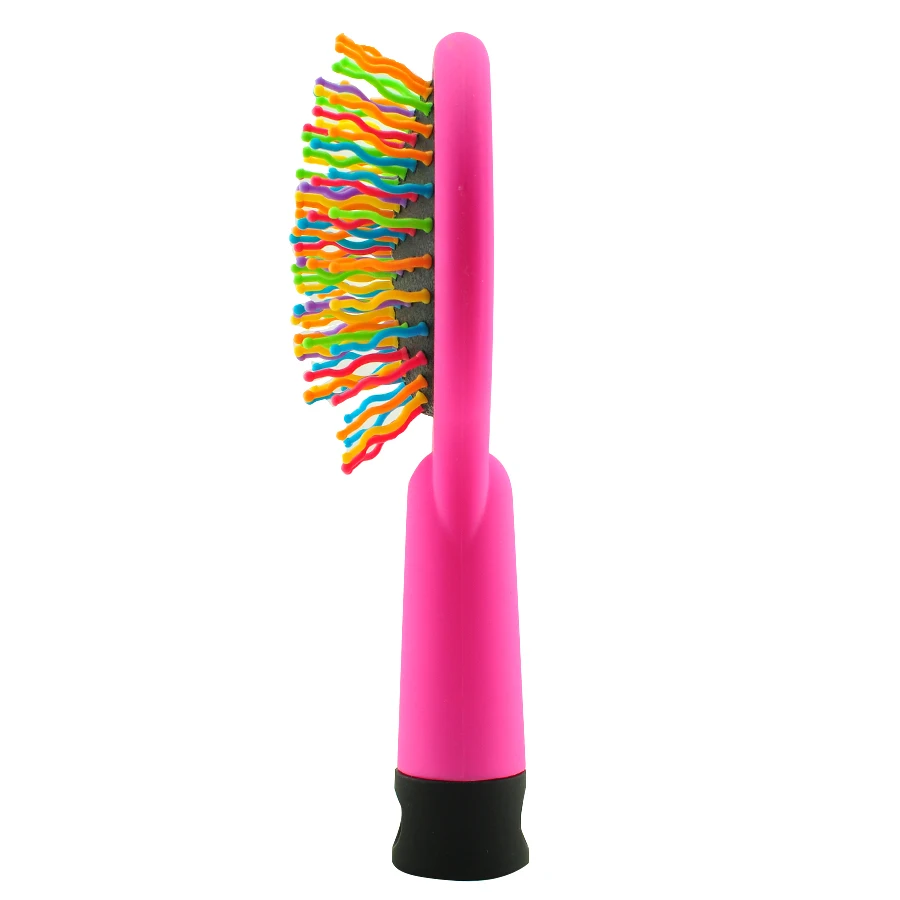 Новая Радужная S волнистая воздушная щетка для объема волос Расческа