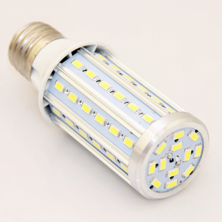 Светодиодная лампа кукуруза 10 шт./лот E27 5730 SMD Алюминиевая СВЕТОДИОДНАЯ Лампа