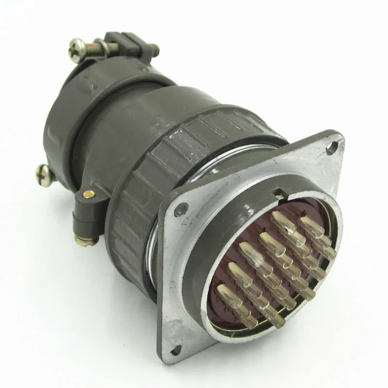 

HAOGNCN P48K6Q Aviation Plug Socket 26 Core Round Connector Coarse Needle