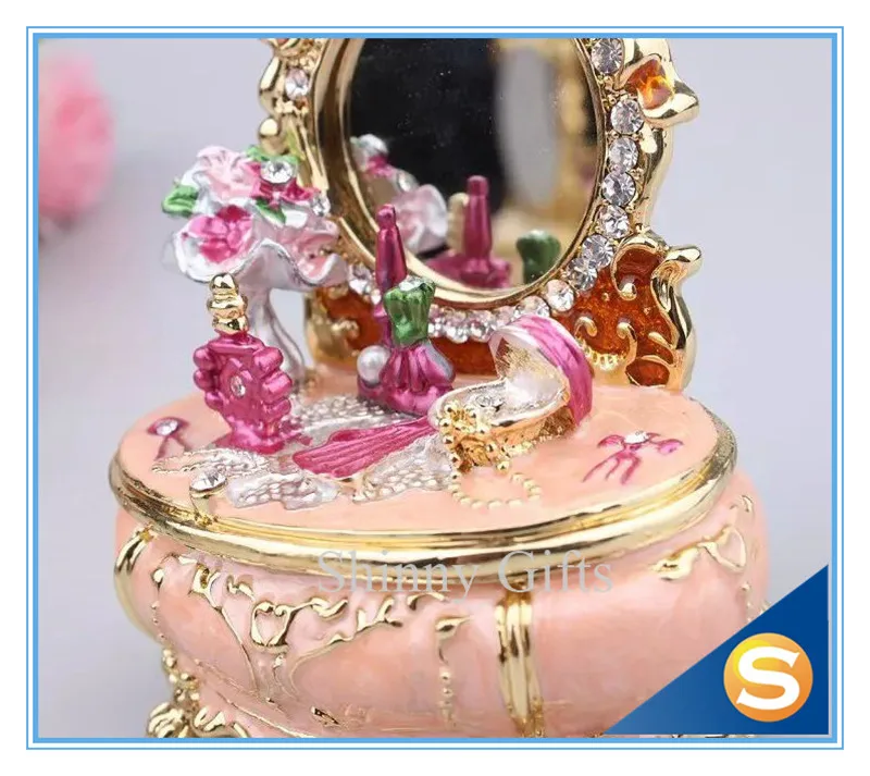 Современная жизнь туалетный столик в форме коробочки для сувениров ретро | Дом и