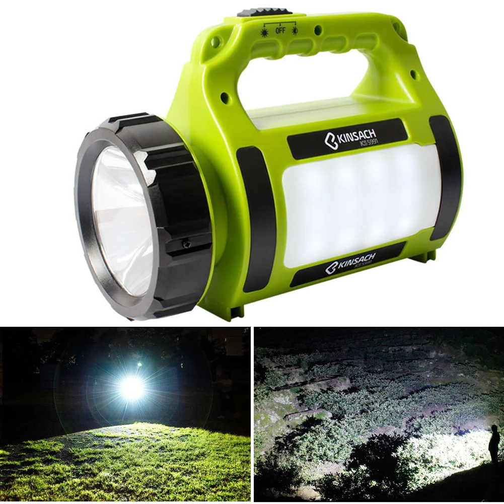 Портативный супер яркий USB Перезаряжаемый походный Многофункциональный