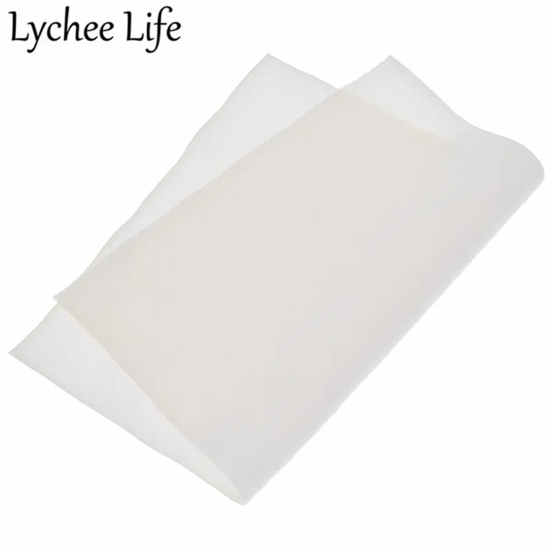 4 Lychee Life A4 Мех Кожа Флокирование ткань 29x21 см сплошной цвет Флокированная Ткань DIY ручной работы швейная одежда аксессуары поставки - Цвет: 4