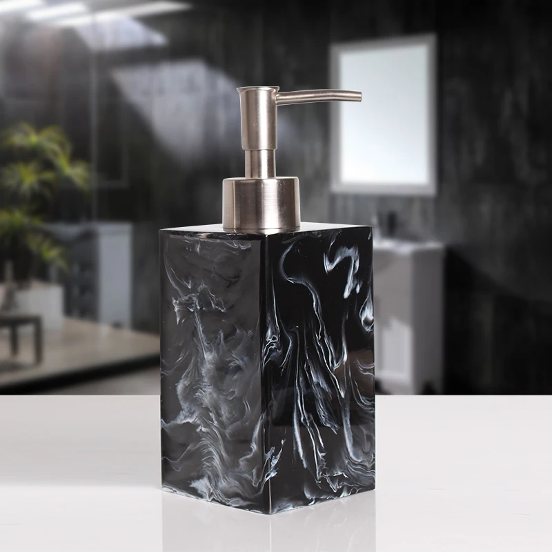 NEWYEARNEW 1piece Liquid Soap Bottle Resin Creative Emulsion Lotion Bathroom Accessories Set Home Decoration weddingGift | Дом и сад