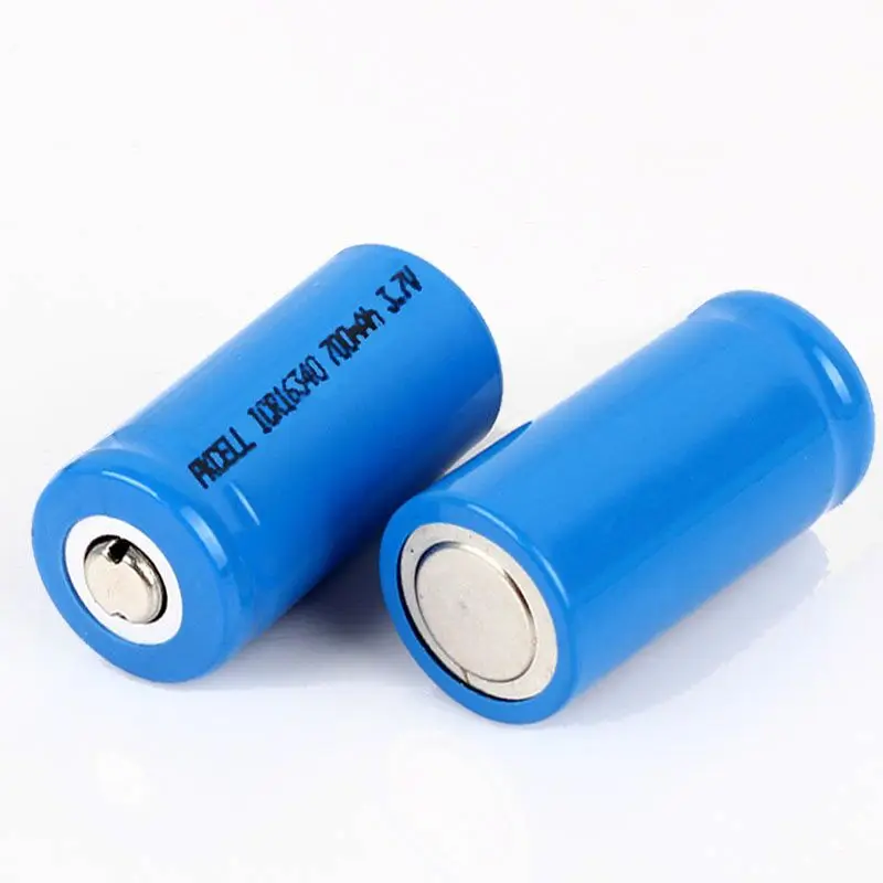 5 шт PKCELL CR123A перезаряжаемые батареи 16340 700mAh 3,7 V ICR16340 литий-ионная батарея для фонарей