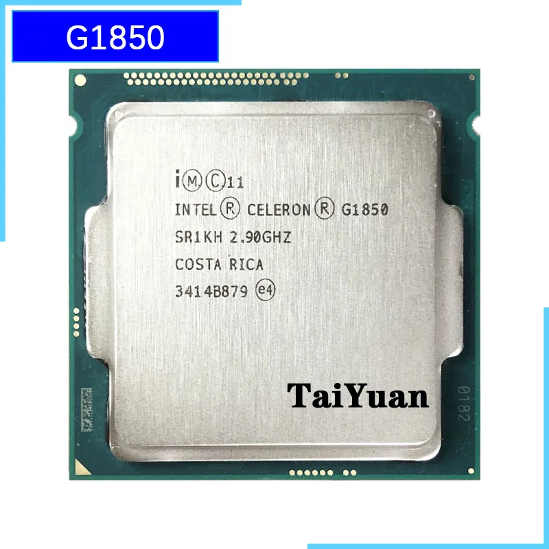 Двухъядерный процессор Intel Celeron G1850 3 9 ГГц 2 м 53 Вт LGA 1150|Процессоры| |