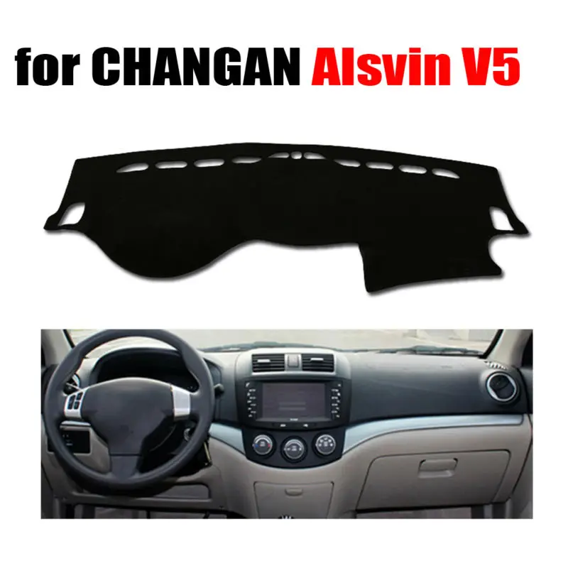 

Car dashboard covers mat for CHANGAN Alsvin V5 all the years Left hand drive dashmat pad dash cover auto dashboard accessories