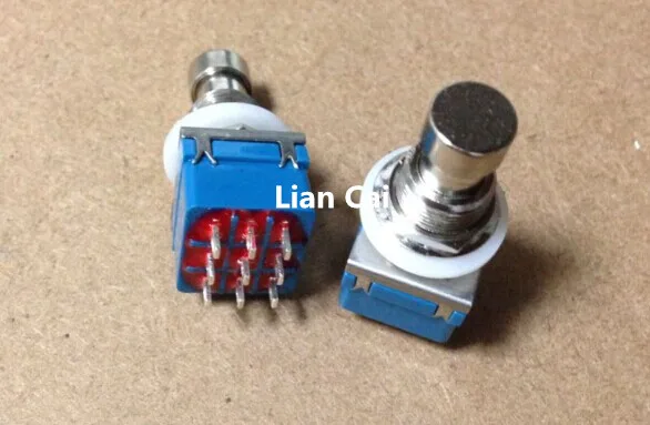 Ножная педаль для электрогитары 3PDT Педальный переключатель с эффектами истинное