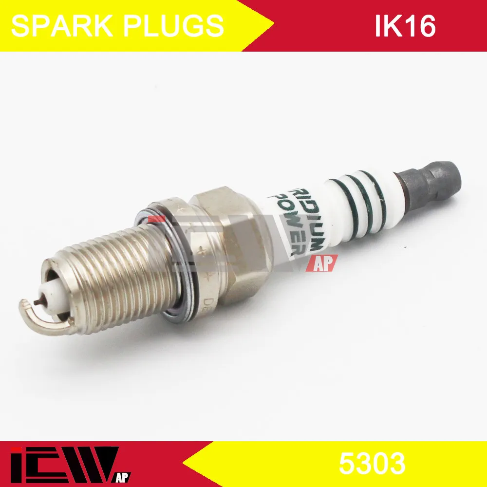 4 шт./лот автомобилей IRIDIUM Power свечи зажигания IK16-5303/IK16/5303/IK16#4/5303#4 иридия 0,4 мм