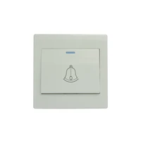 10 pcs door access control button no signal automatically restroration aluminium alloy switch press to connect security alarm