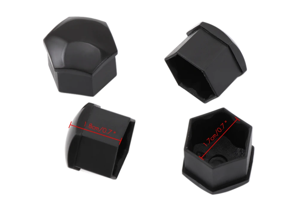 20pcs 17mm Wheel Lug Nut Center Cover Caps + Removal Tool for VW Golf Passat Cabrio For Audi A1 A3 A4 Q5 Q7 TT Car Styling | Автомобили и