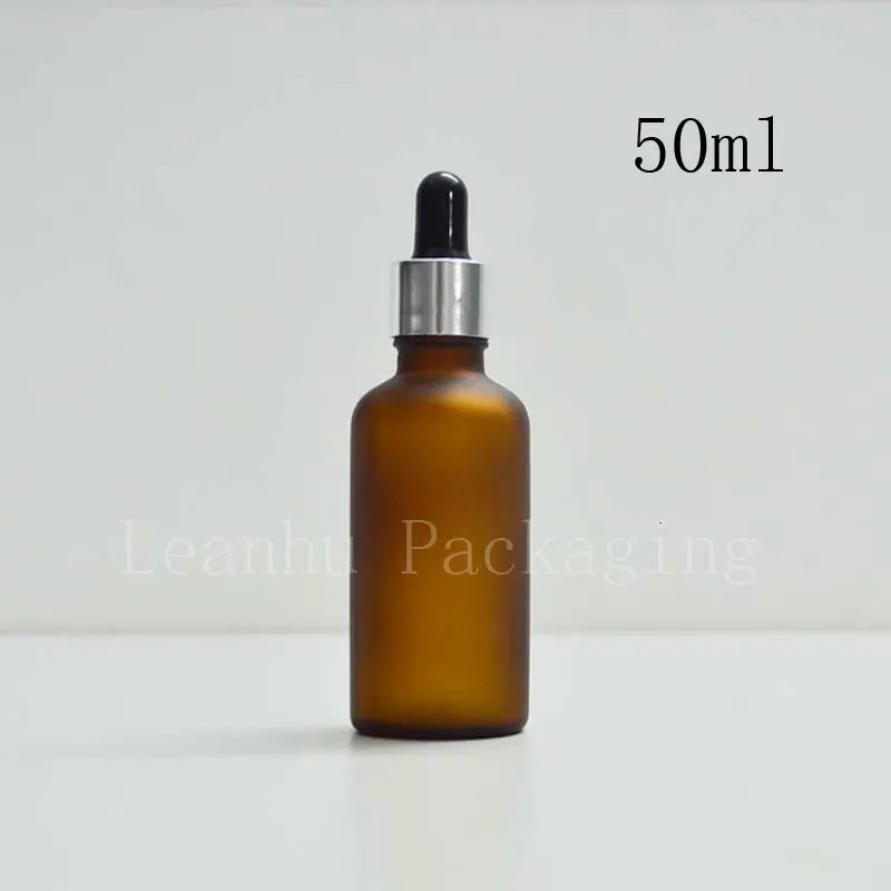 50ml frosted brown oil dropper bottle wholesale deployment points bottling oil dropper bottles