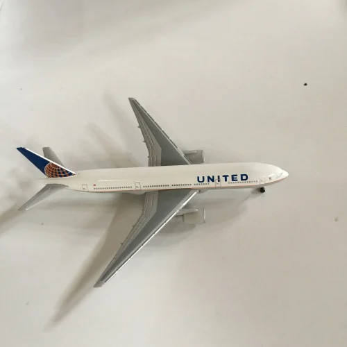 Новое литье металла под давлением сплав 1: 600 Boeing 777-200 американские авиалинии U. s. a Юнайтед авиалиний модель самолета игрушки для домашнего шоу