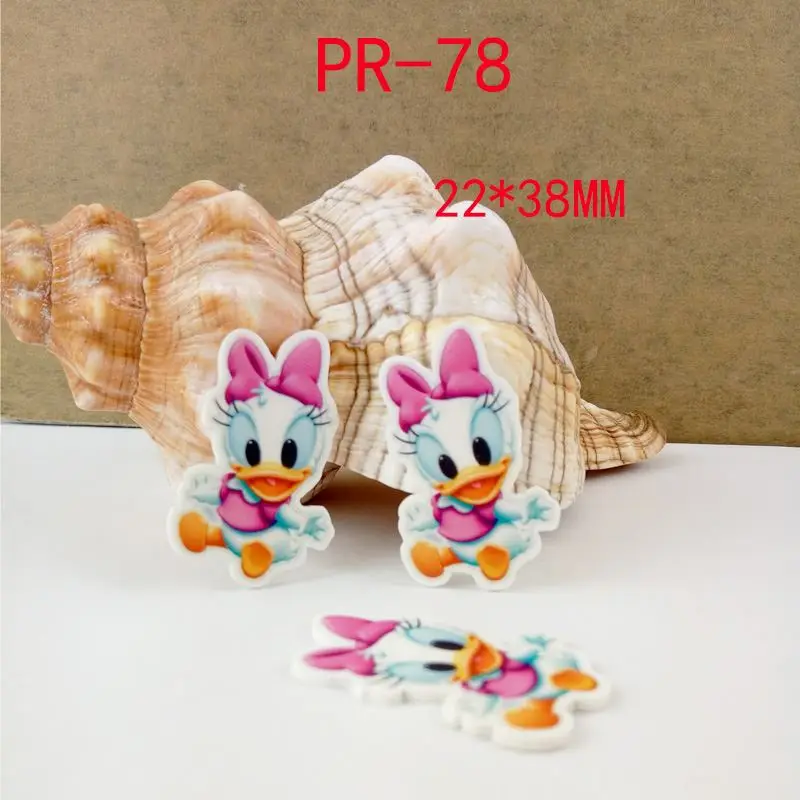 78 30 шт. мультфильм плоское украшение из смолы ленты PR 398 - Цвет: 78