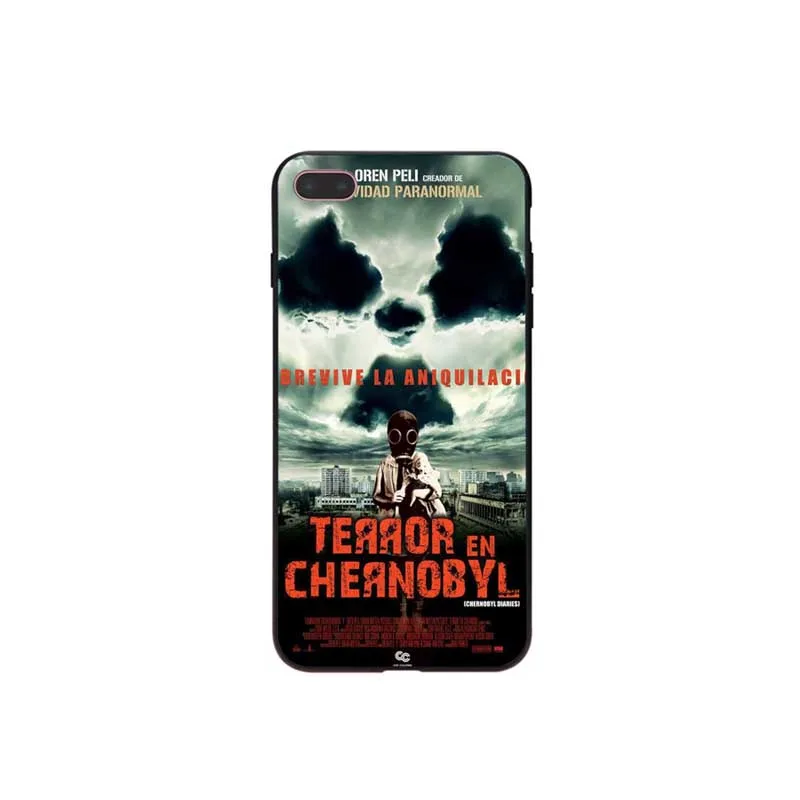 Чернобыль из сериала Дневники ТВ серии руины плакат черный мягкий чехол для