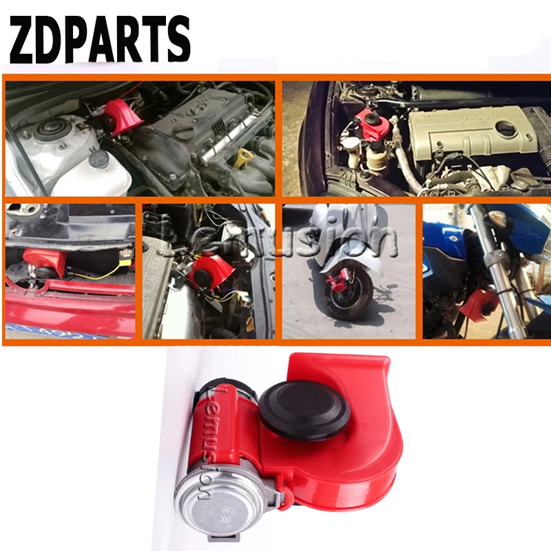 

ZDPARTS для Lada Granta Vesta Kalina Seat Leon Volvo V70 S60 Xc90 Mini Cooper автомобильные автомобили 12 в 130 дБ двухцветный клаксон с улиткой