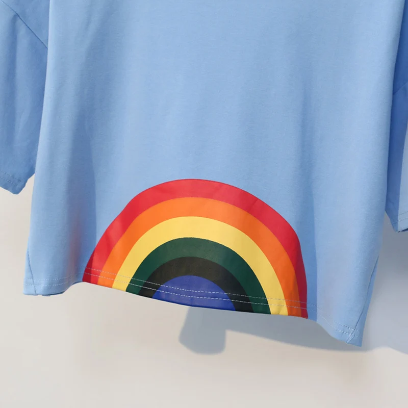 Женская футболка с рисунком единорога и собаки|t shirt women|tshirt womenharajuku t |
