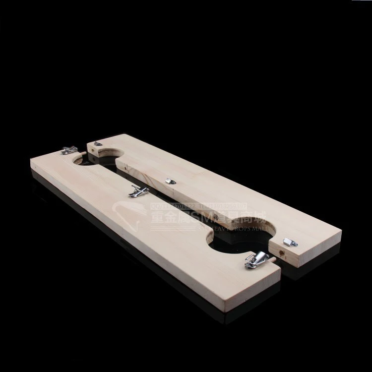 Новинка Дизайнерские деревянные наручники для ног из натурального дерева