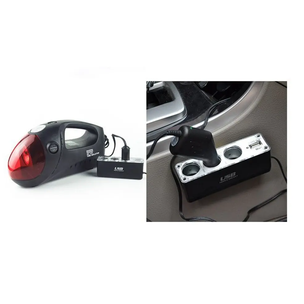 Портативный Авто Стайлинг розетки прикуривателя Мощность адаптер-разветвитель необходимые аксессуары
