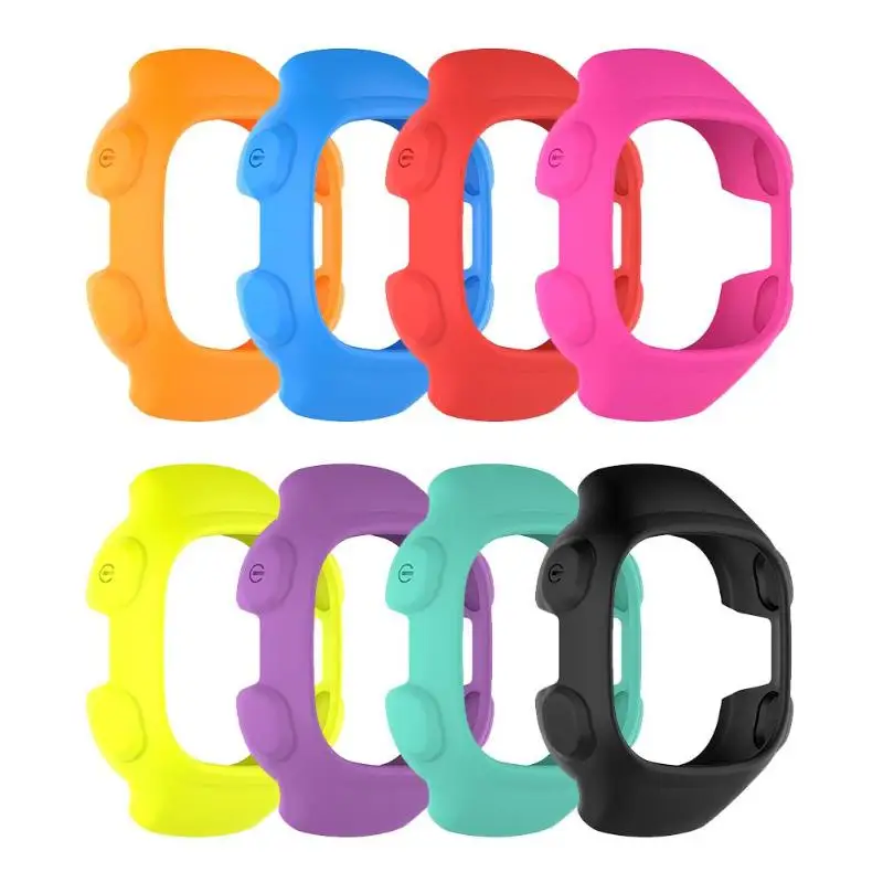 1 шт. S/L Размер мягкий силиконовый Смарт-часы защитный чехол для Garmin Forerunner 10/15 браслет Защитный Браслет в виде ракушки