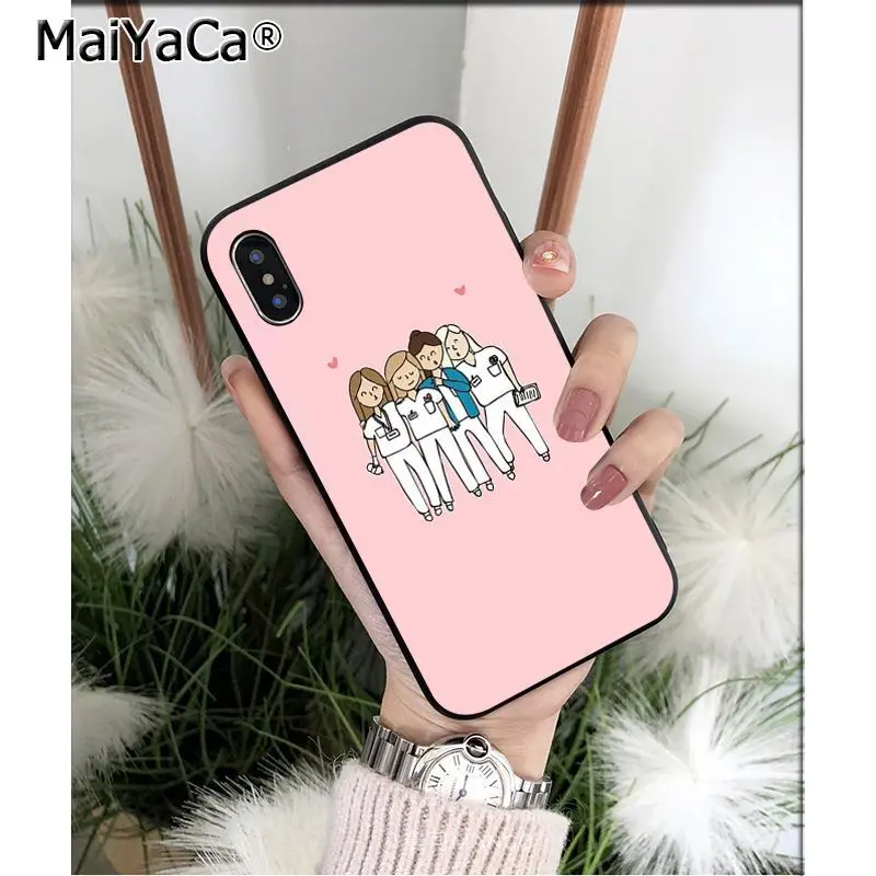 MaiYaCa медицинский клиент высокого качества чехол для телефона для Apple iPhone 8 7 6 6S Plus X XS MAX 5 5S SE XR