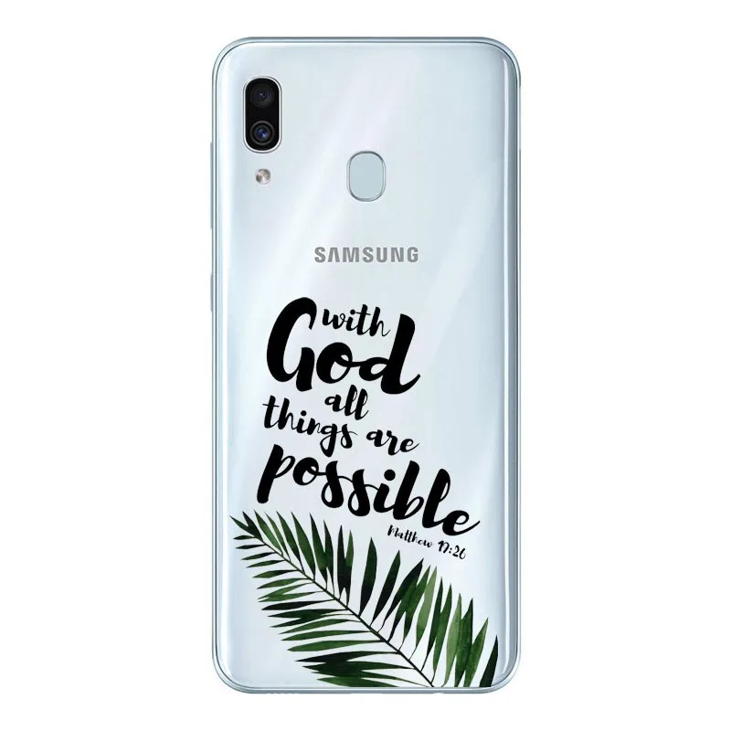 Для Samsung A30 чехол Животные Мягкий ТПУ Прозрачный бампер для Galaxy A10 силиконовый