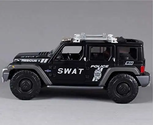 Maisto 1:18 джип спасательная концепция SWAT литая модель автомобиля в коробке|Наземный