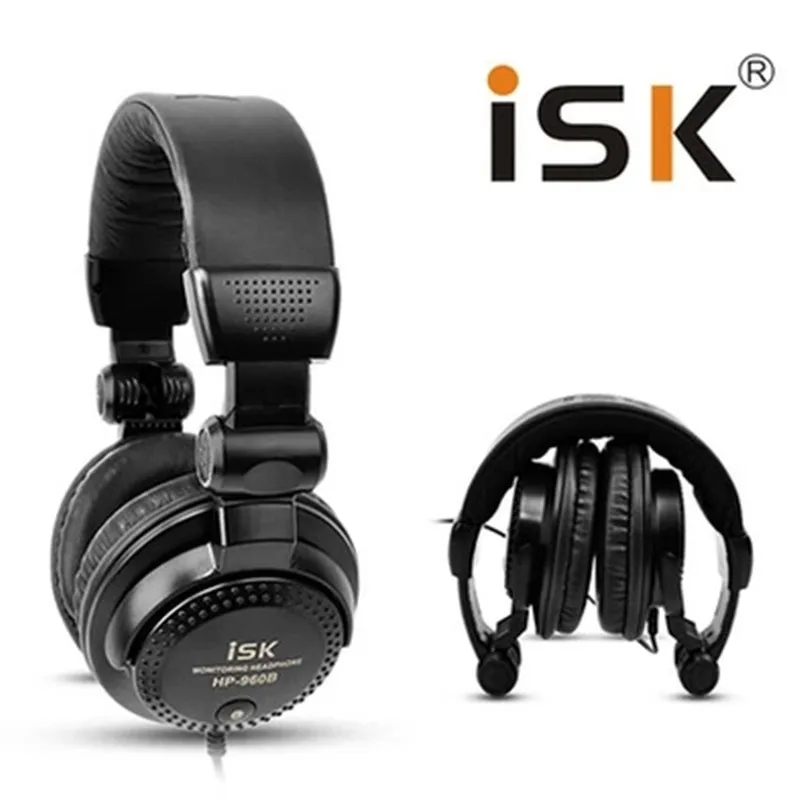 

Оригинальный иск HP-960B оголовье наушников Auriculares Профессиональная студия мониторы динамические стерео наушники для ди-Джея с HD гарнитура на...