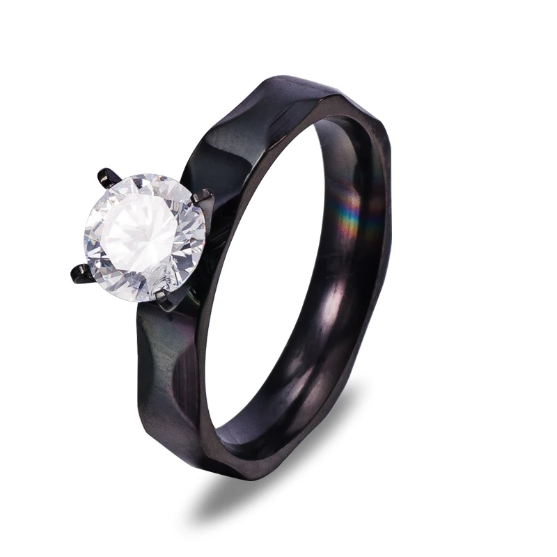 Парные кольца в античном стиле бриллианты из нержавеющей стали 316L JH1519|one ring|jewelry