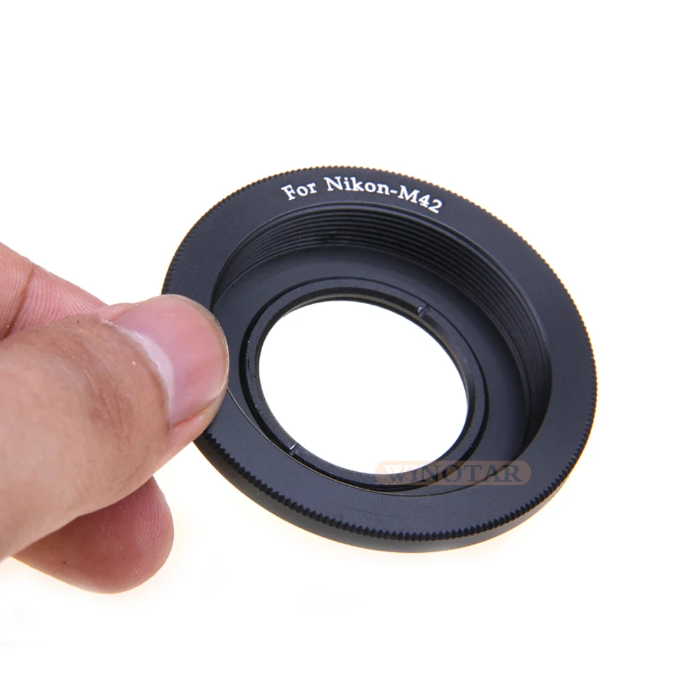 Кольцо-адаптер Andoer для объектива M42 крепление-адаптер Nikon со стеклом Infinity Focus