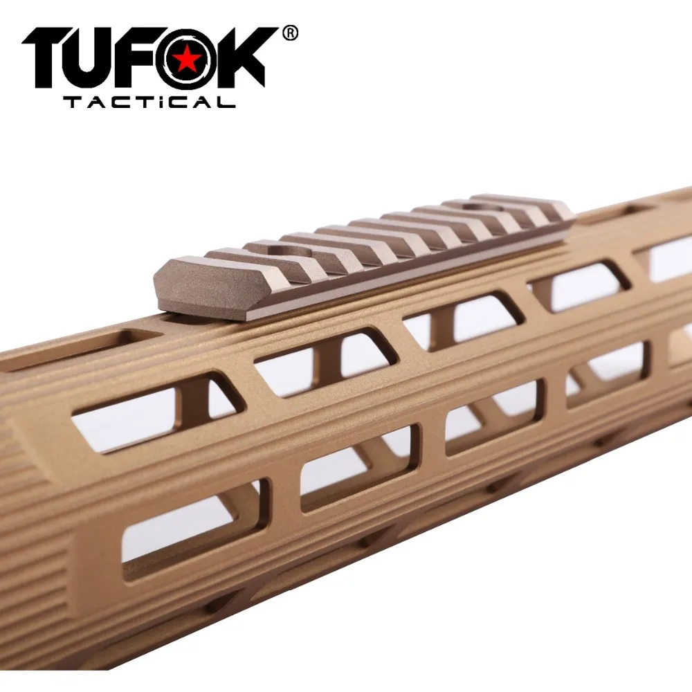 TuFok 9 слотов M lok Rail Section адаптер ультра тонкий рельс секция для охоты винтовка