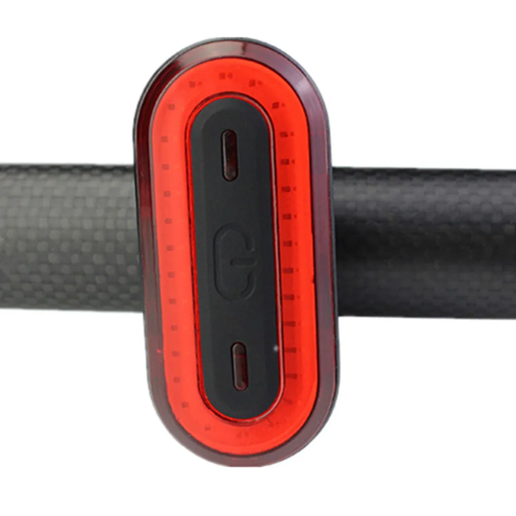 Светодиодный USB Перезаряжаемый велосипедный задний фонарь для безопасности