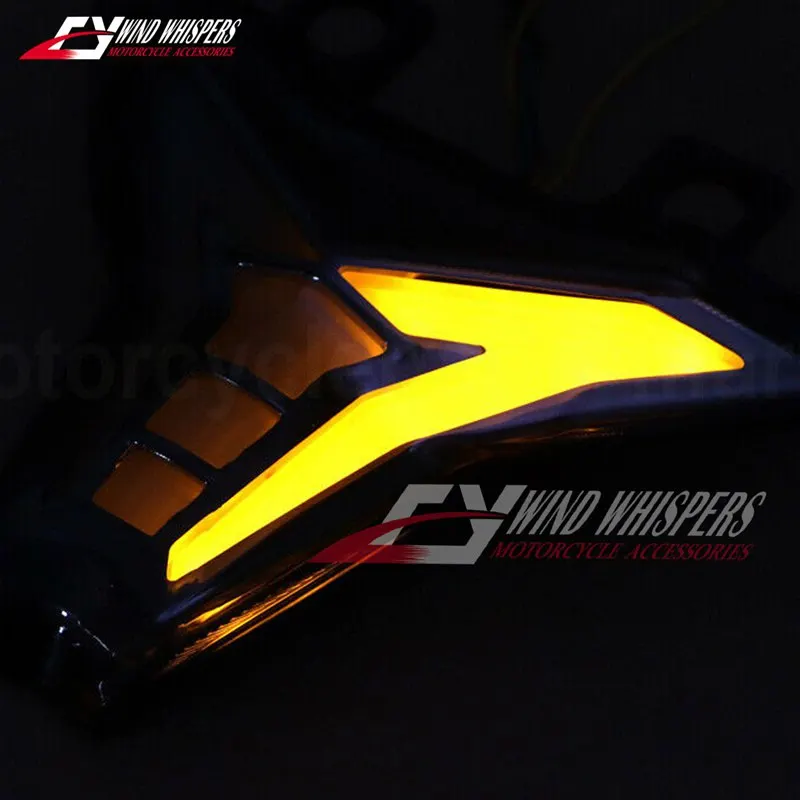 Светодиодный стосветильник поворотники для Kawasaki Ninja 250 400 2019 Z400 2020 ZX-6R ZX-10R 2016 2017 2018 |