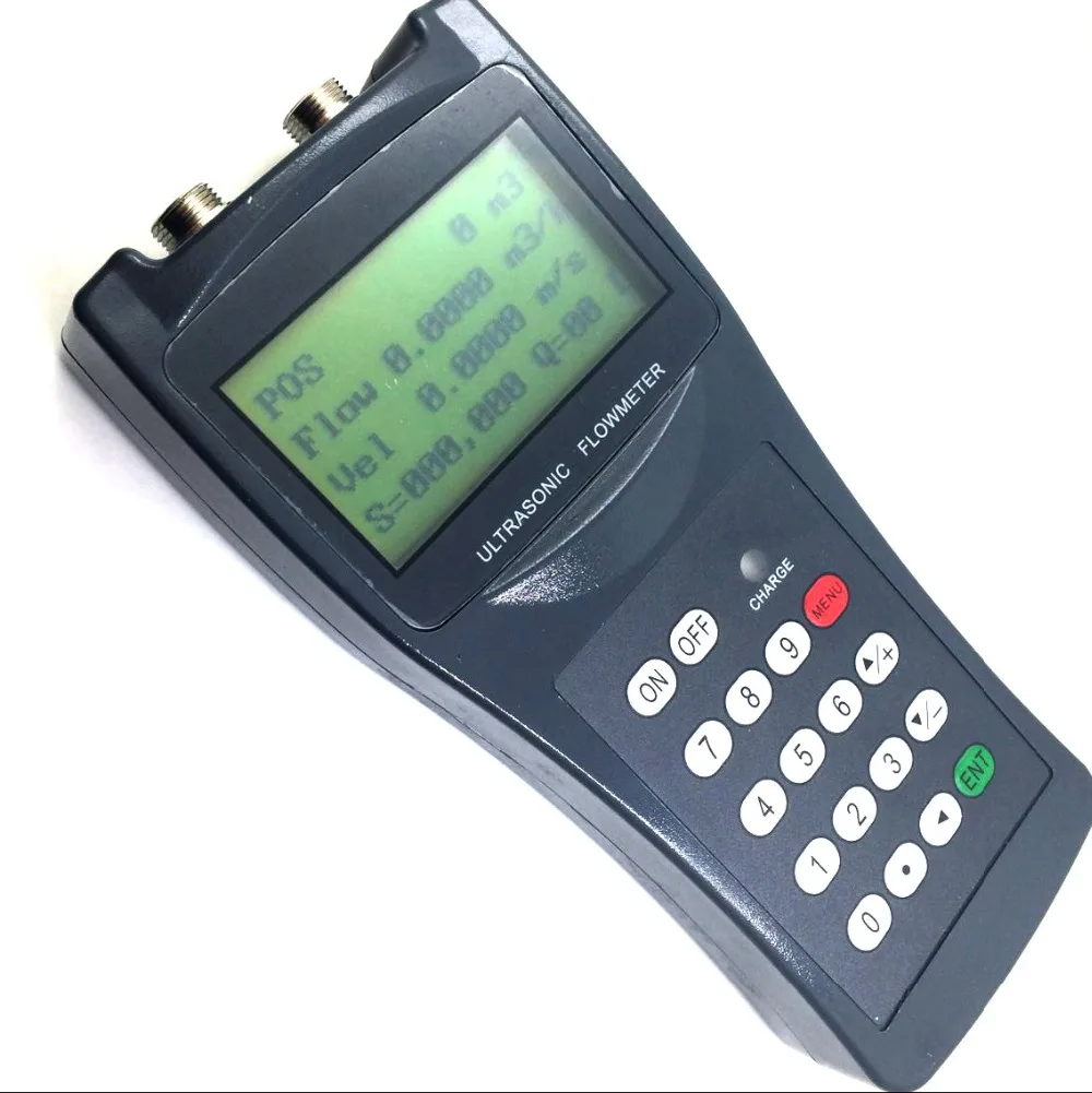 Портативный ультразвуковой расходомер датчик счетчика расхода воды Счетчик