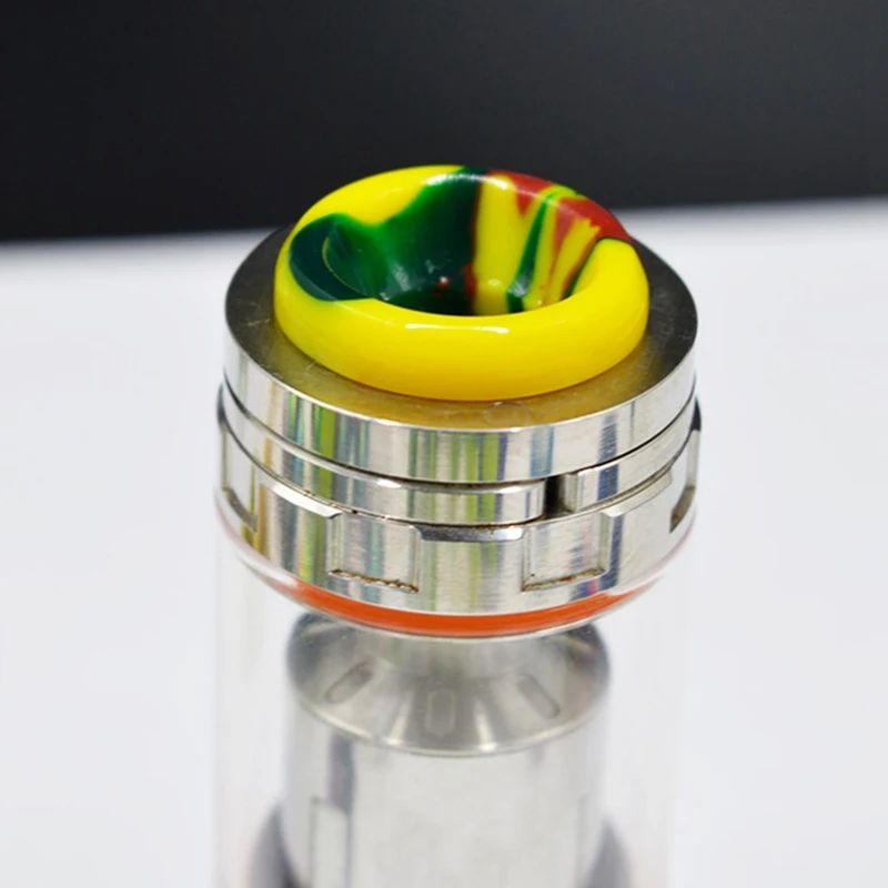 

810 Resin Low Profile Drip Tip Wide Bore Short Mouthpiece For Geekvape Zeus X Zeus Dual Alpha Tank