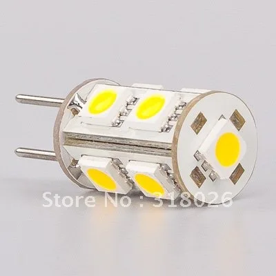 Бесплатная доставка SMD LED G6.35 Lamp 5050 9pcs DC10 30V/AC10 20V White Warm white 5 шт./лот|led g6.35|warm whiteled lamp