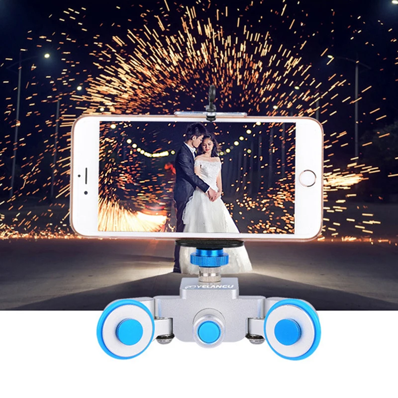 YELANGU L3 камера видео трек тележка 3 колесный для камер Nikon Canon Sony моторизованный
