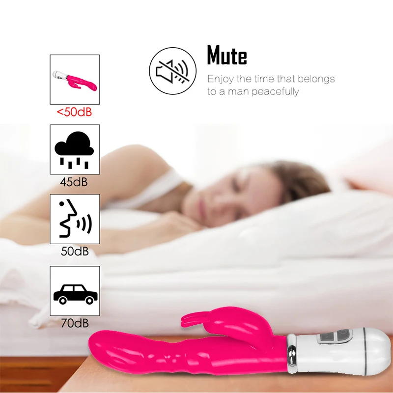 Эротический фаллоимитатор с точки G вибратор кроликом для женщин Вагина клитор