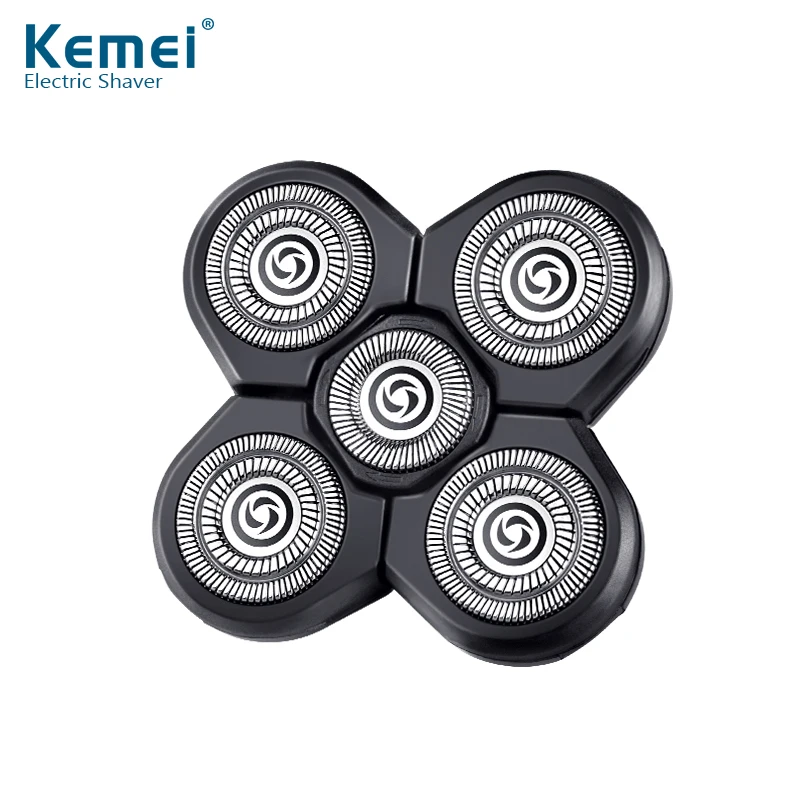 Водонепроницаемая бритвенная головка Kemei для электробритва триммер бритья 5D