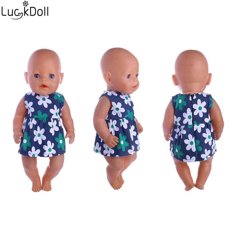 Высококачественное вечернее платье LUCKDOLL 18 дюймов американская кукла 43 см