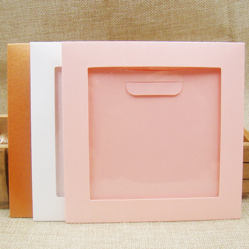 DIY бумажный оконный пакет для свадебных карточек сумка CD шоу ювелирное