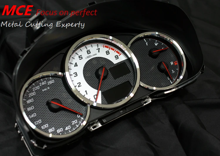 3 шт. высококачественный спидометр одометр тахометр инструмент металлический