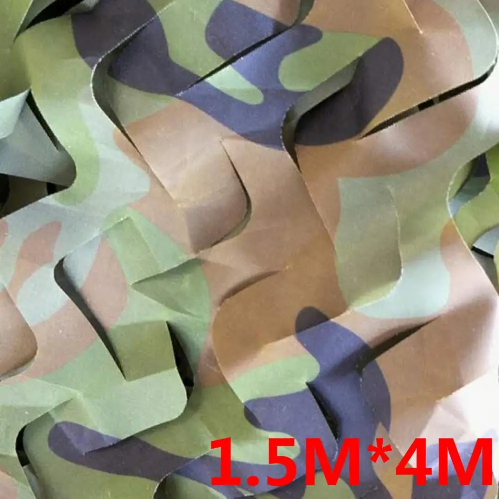 Jungle 1 Камуфляжный сетчатый армейский Военный камуфляж тканевые сетчатые Чехлы для различных частей автомобиля палатка охотничья будка сетка кобура крышка скрывает падение сети - Цвет: Jungle 1