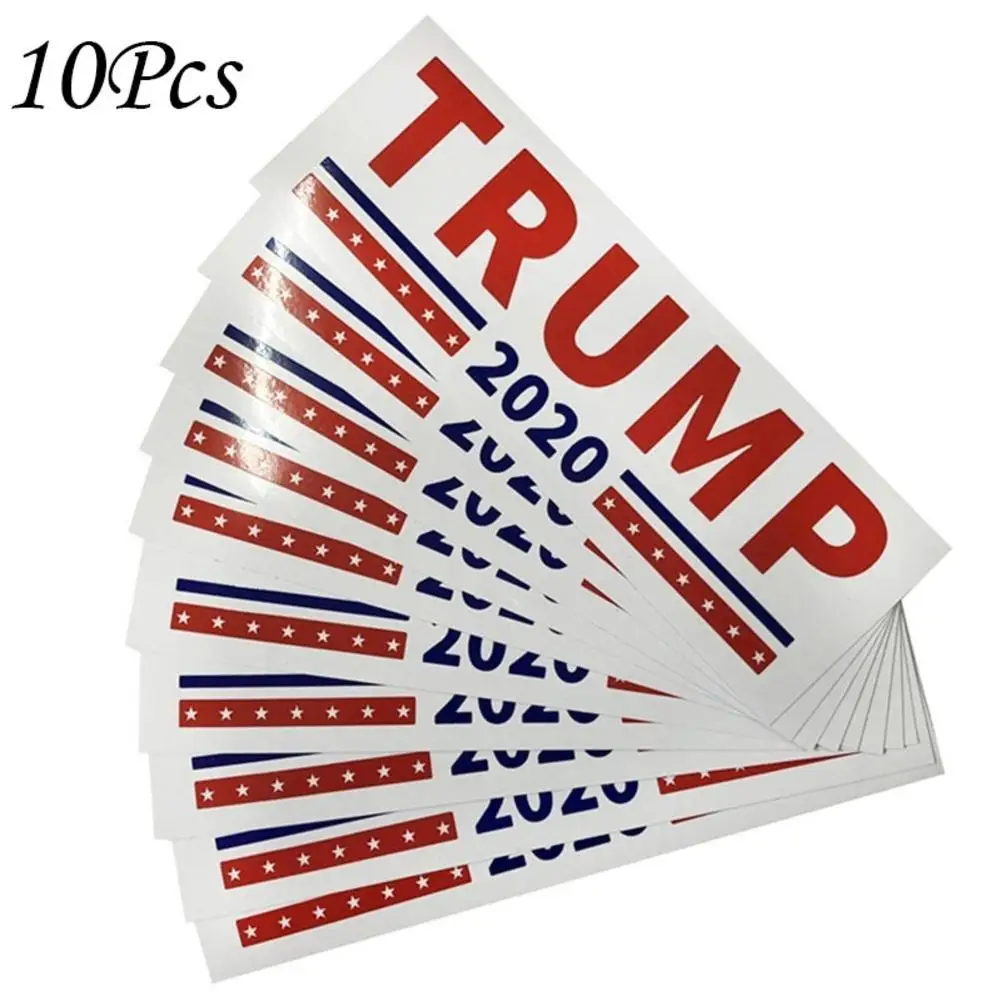 10 шт. наклейка на бампер Дональд Трамп для президента 2020 года Keep Make America отличная