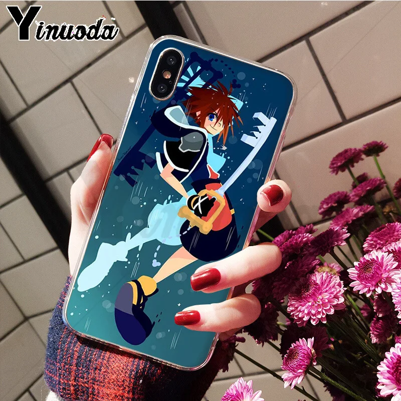 A9 Yinuoda Amine Kingdom Hearts TPU мягкий высококачественный чехол для телефона iPhone 8 7 6 6S Plus 5 5S SE XR X XS MAX Coque Shell - Цвет: A9