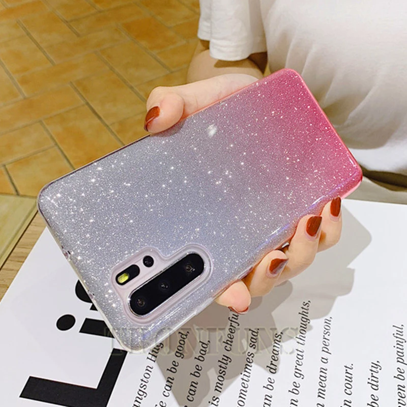 Мягкий силиконовый чехол с блестками для Xiaomi Mi 9 9T 8 SE A2 Lite A1 MIX 2 2S Redmi K20 6 6A 5 Plus S2 Note 7
