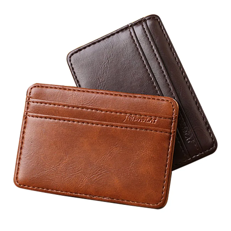 Мужской кошелек из натуральной кожи мужские кошельки двух частей модные