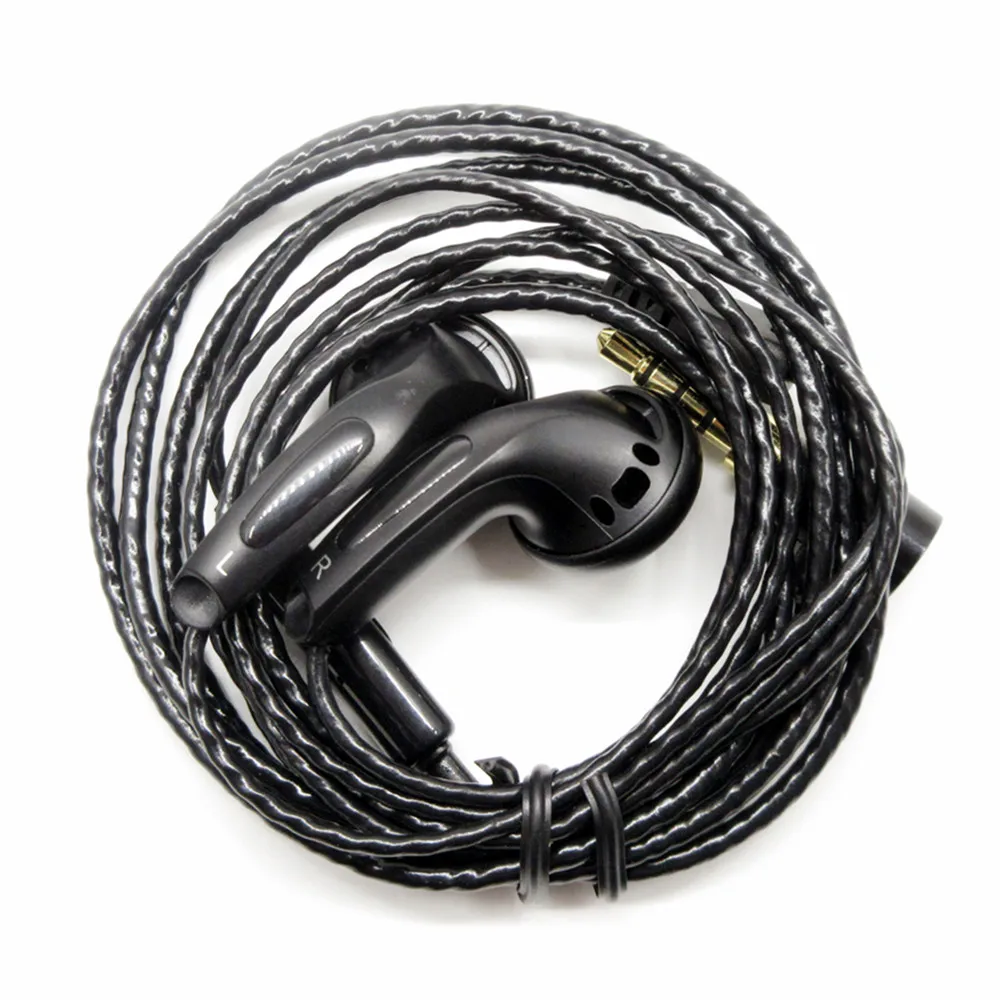 Наушники вкладыши FENGRU LMX500 MX500 с плоской головкой Hi Fi наушники микрофоном|Наушники