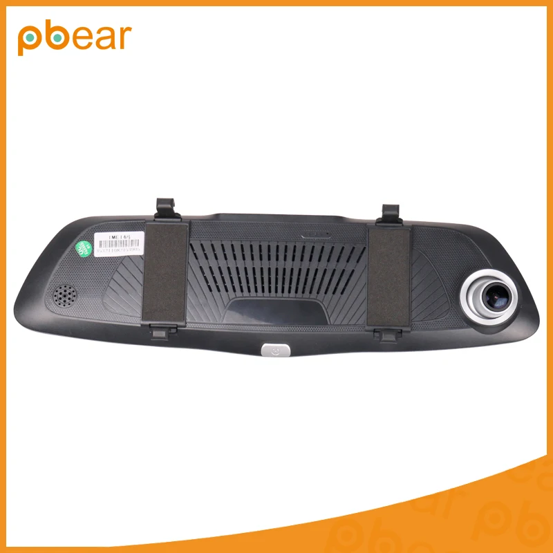 Pbear 7.0 дюймов Двойная Линза Bluetooth Сенсорный экран Автомобильный видеорегистратор