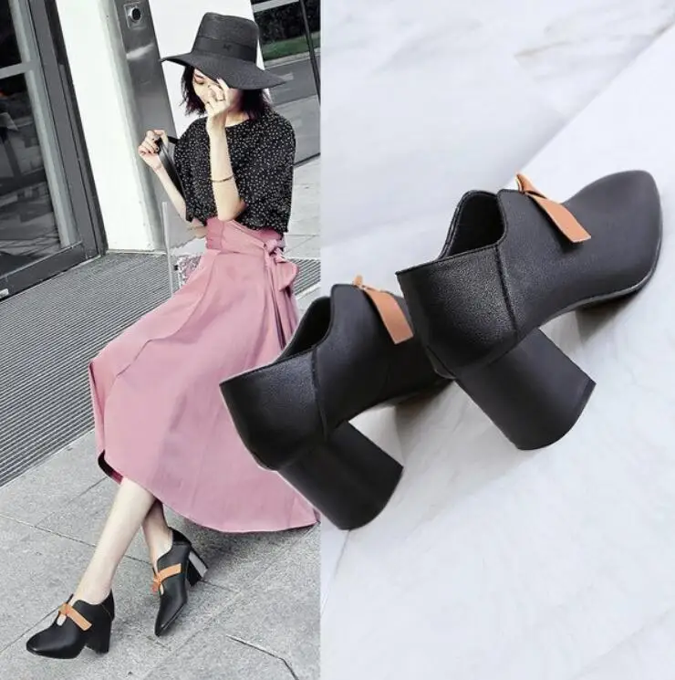 Женская обувь на высоком каблуке с бантом для вечеринок большие Size34-40 2019 | Обувь