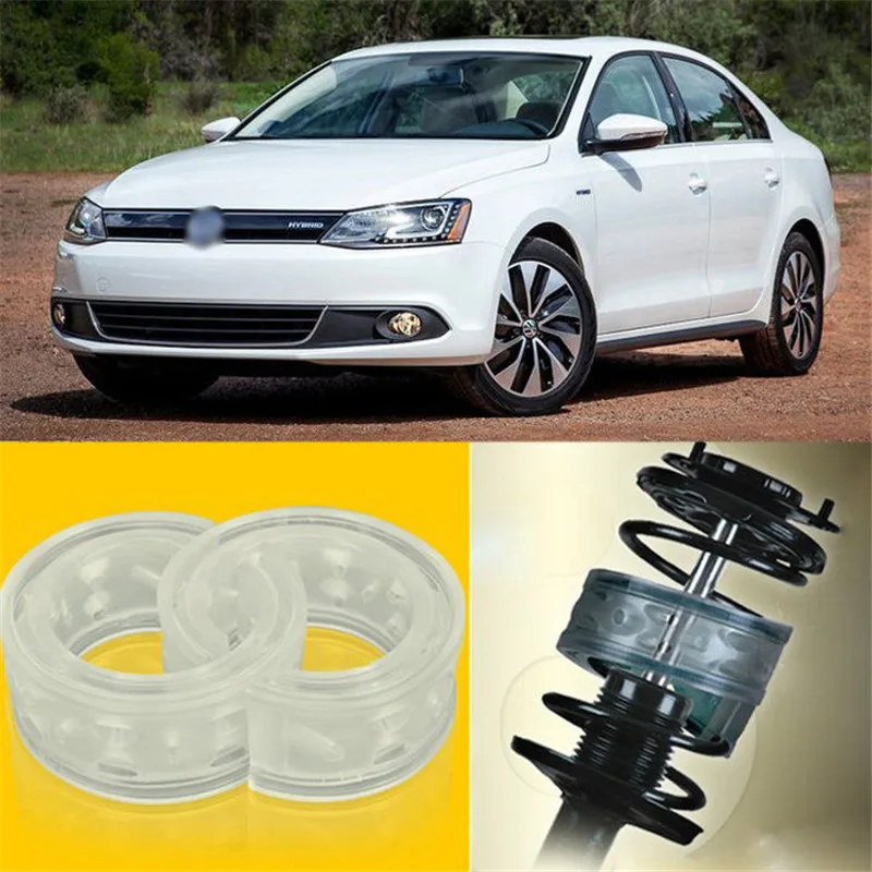 2 шт. супер мощный передний амортизатор катушки пружинная Подушка буфер для VW Jetta |